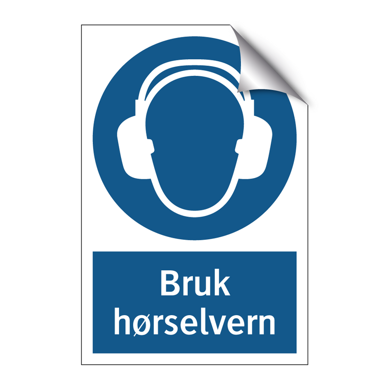 Bruk hørselvern