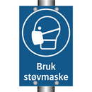 Bruk støvmaske