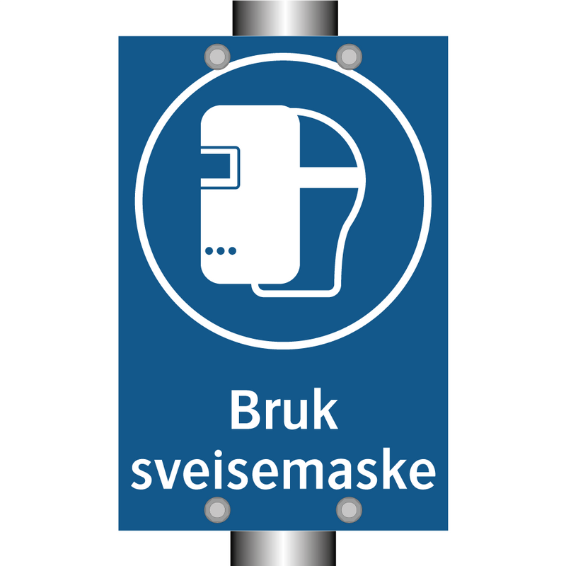 Bruk sveisemaske