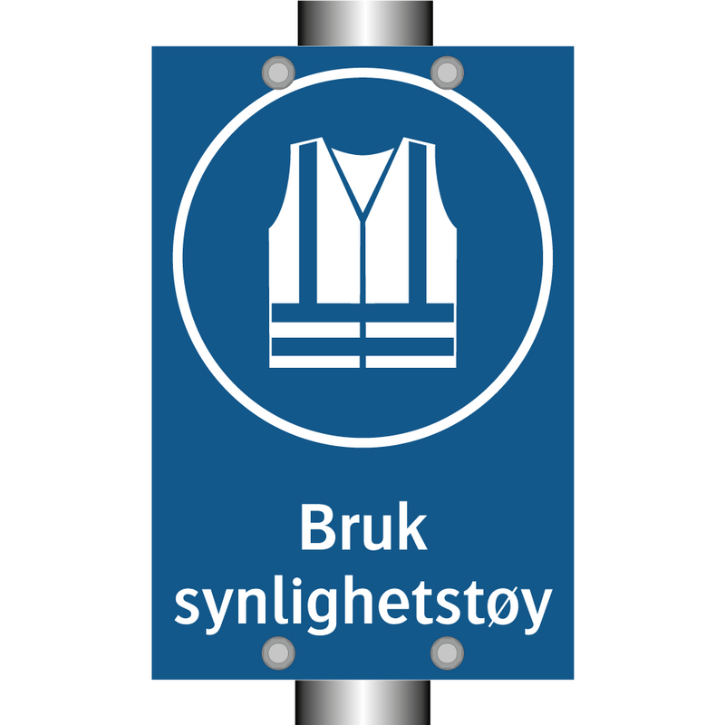 Bruk synlighetstøy