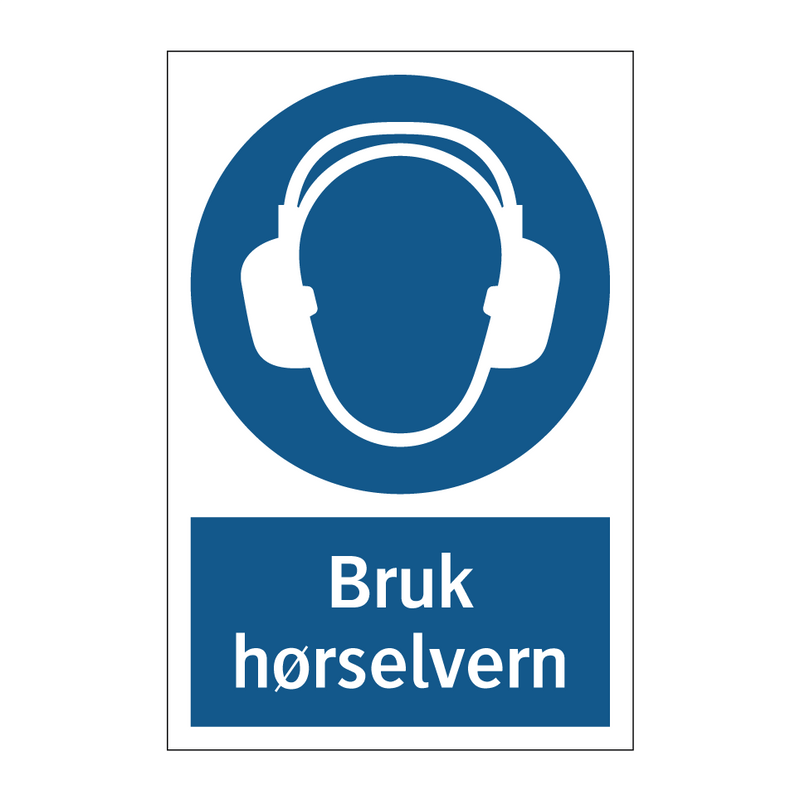 Bruk hørselvern