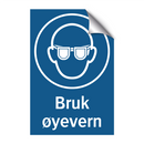 Bruk øyevern