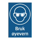 Bruk øyevern