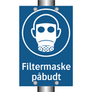 Filtermaske påbudt