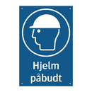 Hjelm påbudt