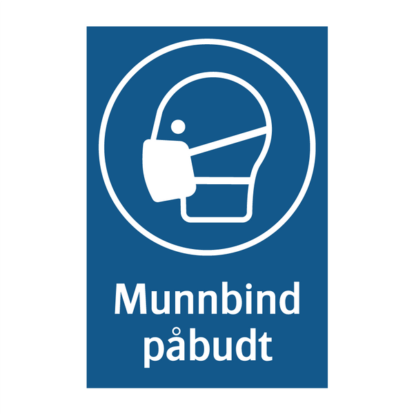 Munnbind påbudt
