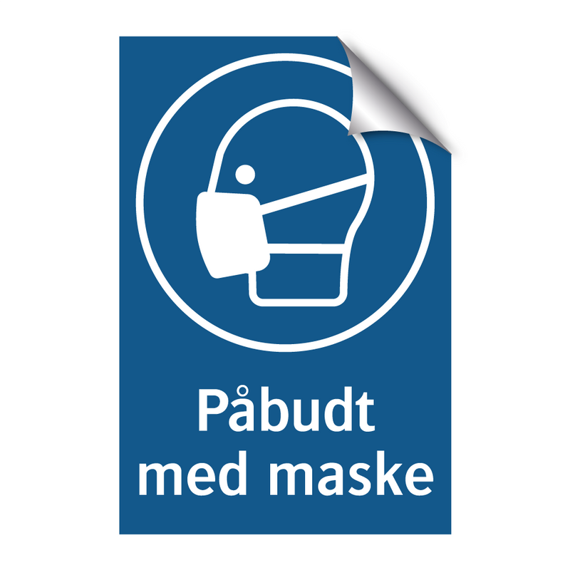Påbudt med Maske