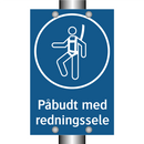 Påbudt med Redningssele