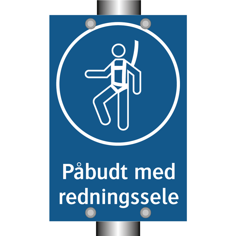 Påbudt med Redningssele