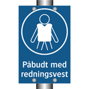 Påbudt med Redningsvest