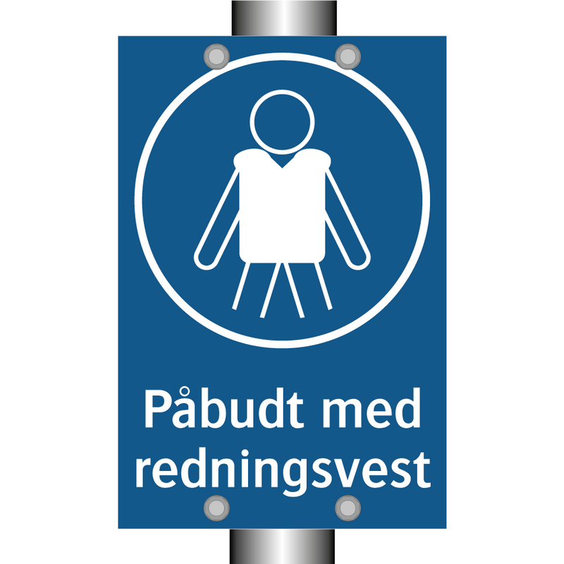 Påbudt med Redningsvest