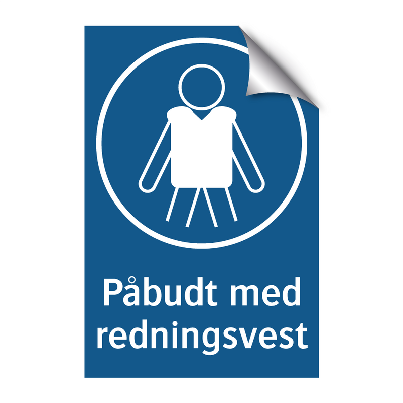 Påbudt med Redningsvest