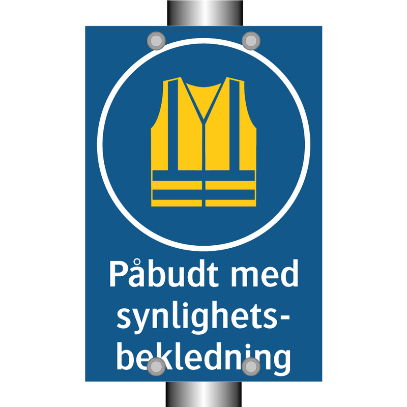 Påbudt med Synlighetsbekledning