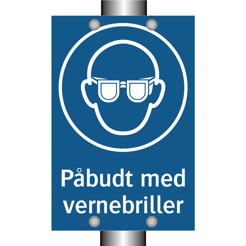 Påbudt med Vernebriller