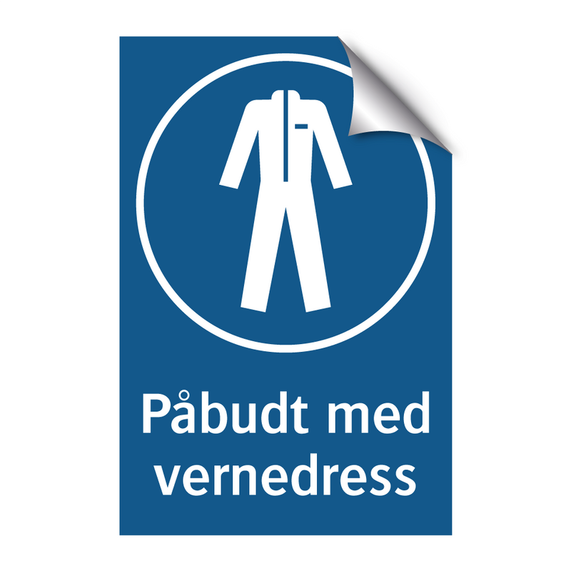 Påbudt med Vernedress