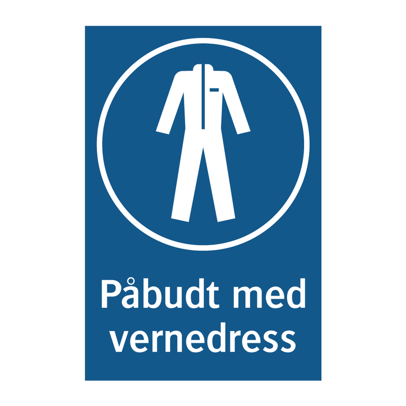 Påbudt med Vernedress