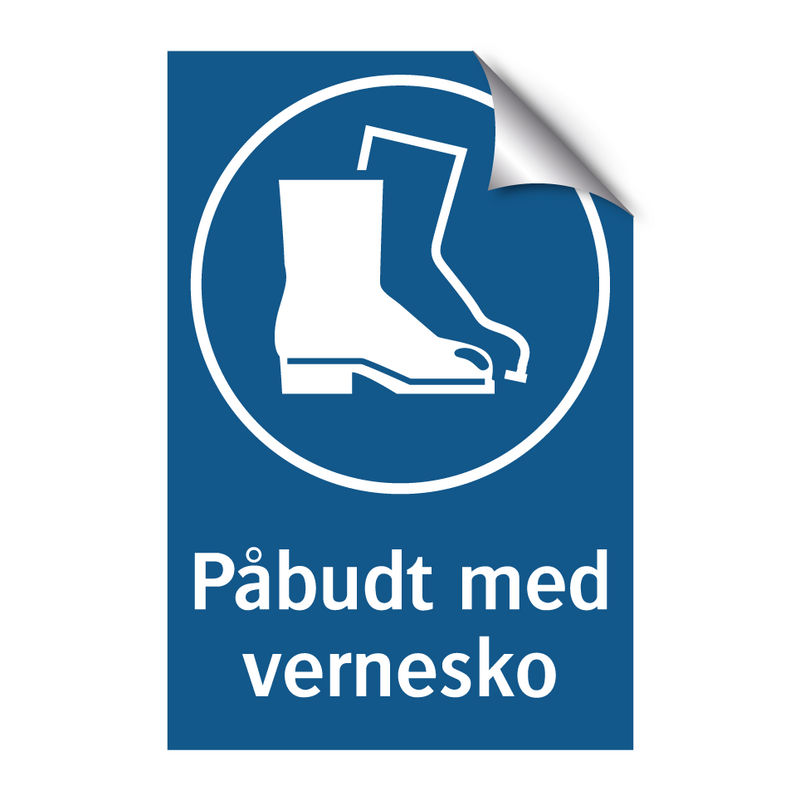 Påbudt med Vernesko