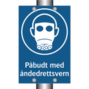 Påbudt med Åndedrettsvern