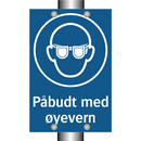 Påbudt med øyevern