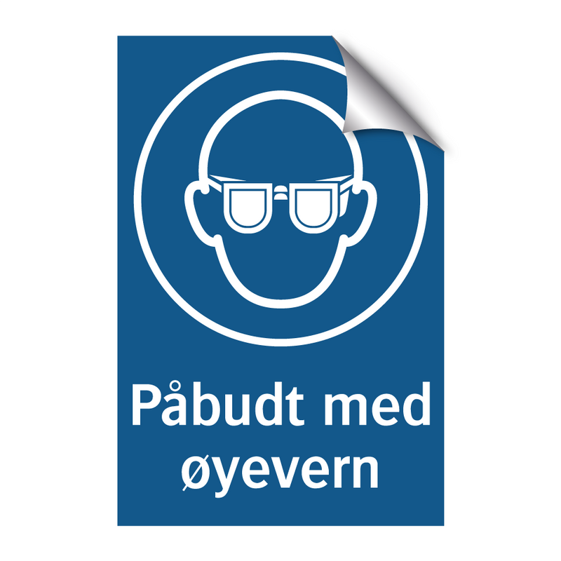 Påbudt med øyevern