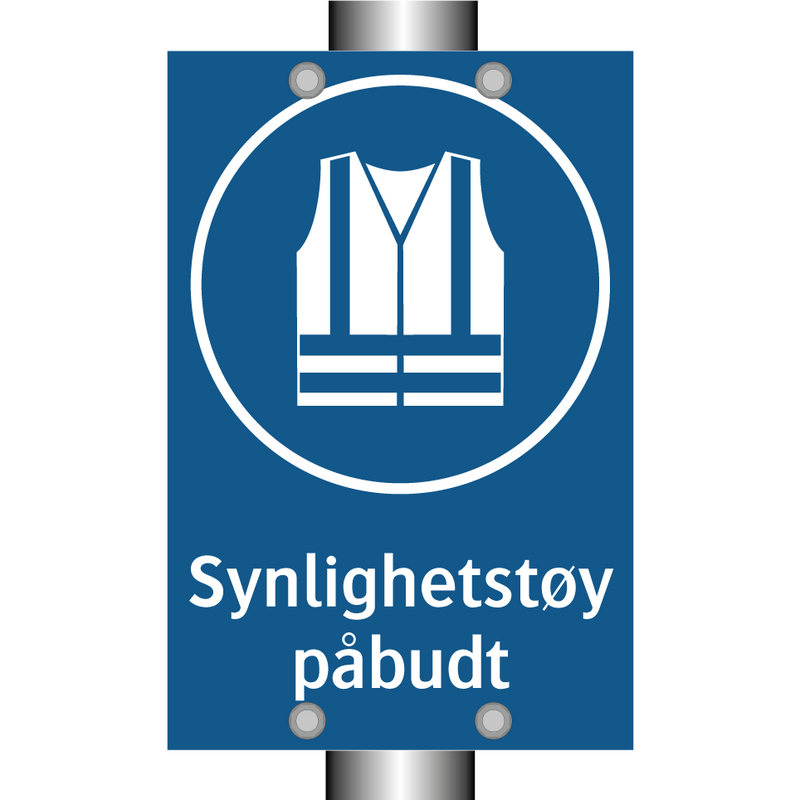 Synlighetstøy påbudt