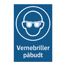 Vernebriller påbudt
