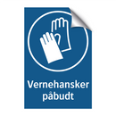 Vernehansker påbudt