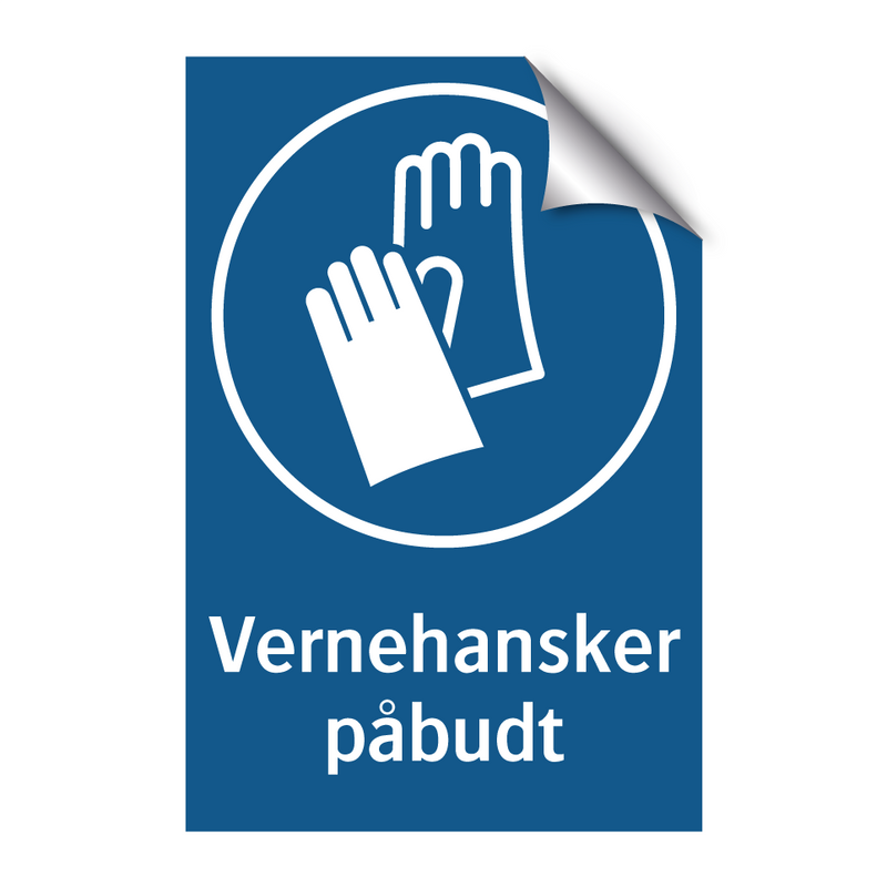 Vernehansker påbudt