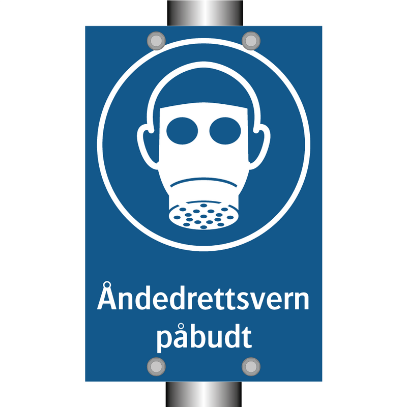 Åndedrettsvern påbudt
