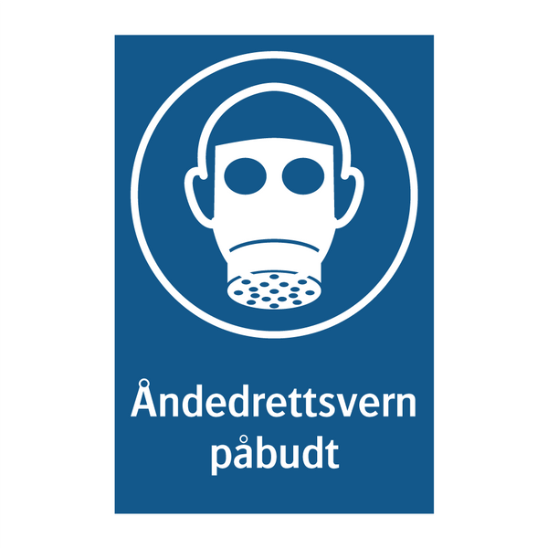 Åndedrettsvern påbudt