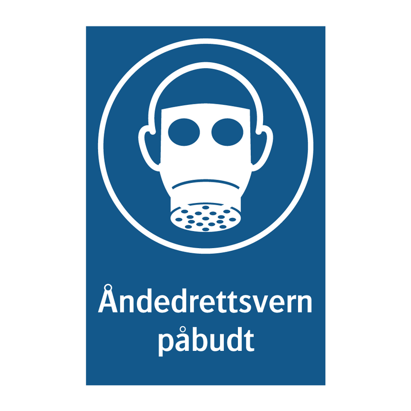 Åndedrettsvern påbudt