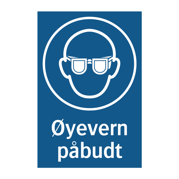 øyevern påbudt