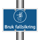 Bruk fallsikring