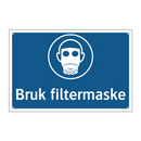 Bruk filtermaske