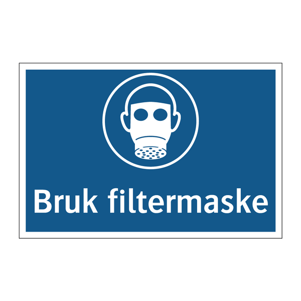 Bruk filtermaske