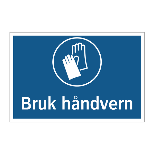 Bruk håndvern & Bruk håndvern & Bruk håndvern & Bruk håndvern & Bruk håndvern & Bruk håndvern