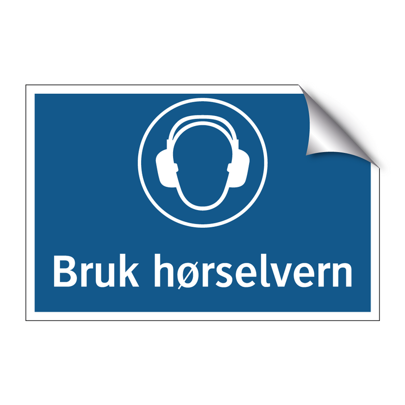 Bruk hørselvern & Bruk hørselvern & Bruk hørselvern & Bruk hørselvern & Bruk hørselvern