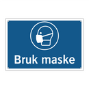 Bruk maske