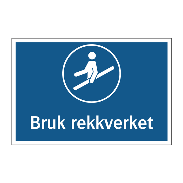 Bruk rekkverket & Bruk rekkverket & Bruk rekkverket & Bruk rekkverket & Bruk rekkverket