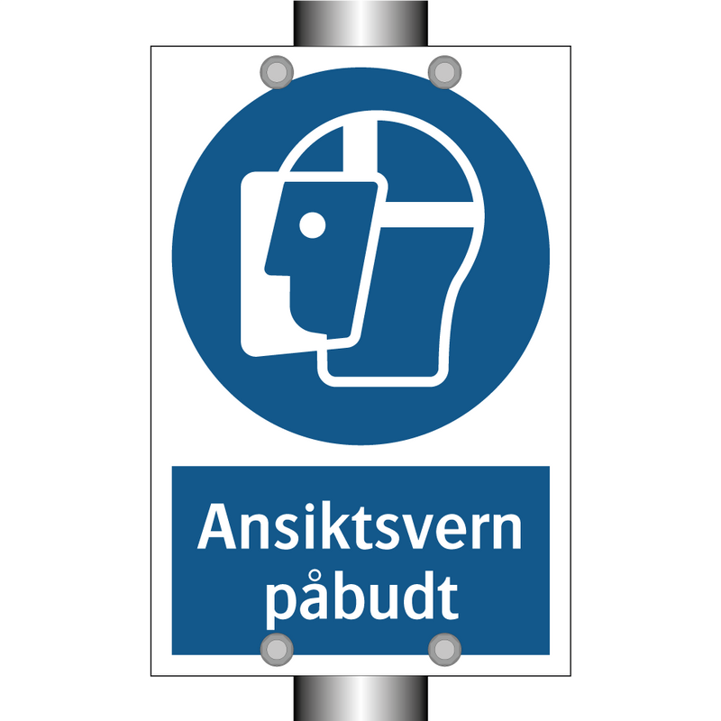 Ansiktsvern påbudt & Ansiktsvern påbudt & Ansiktsvern påbudt & Ansiktsvern påbudt