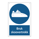 Bruk skoovertrekk