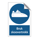 Bruk skoovertrekk