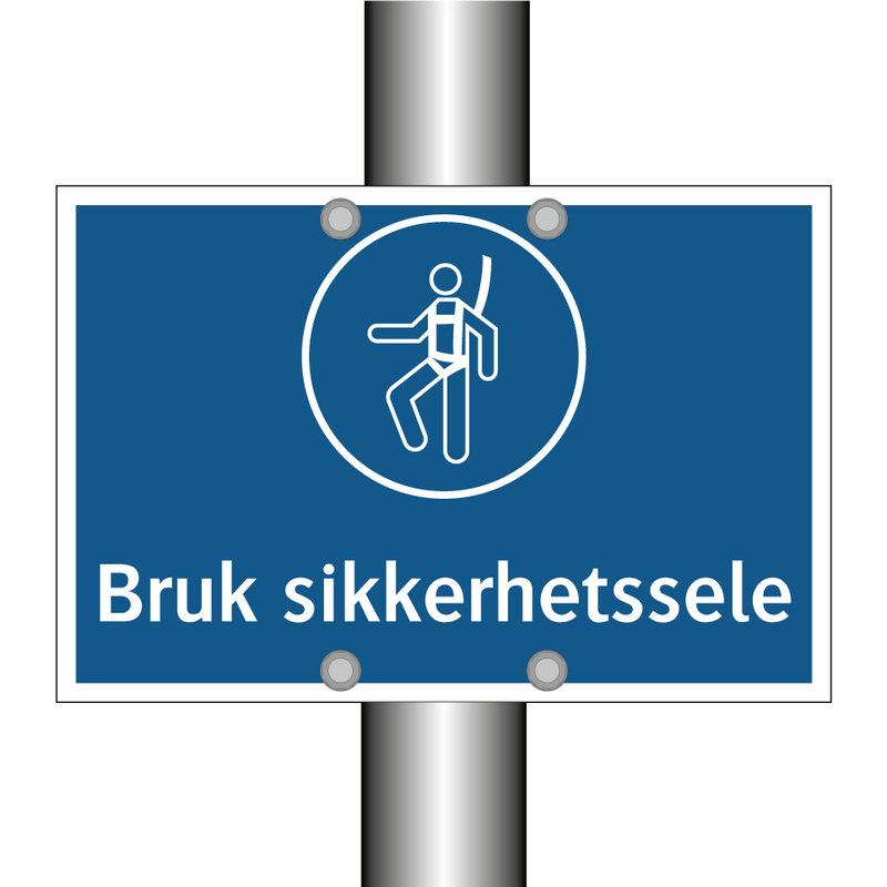 Bruk sikkerhetssele