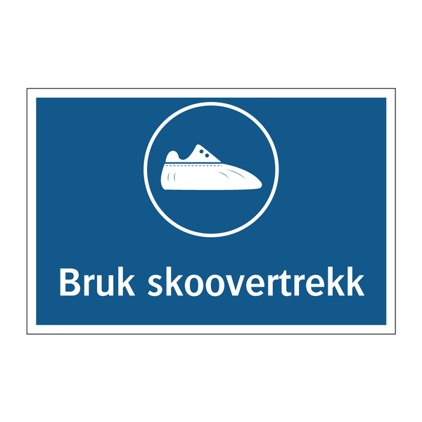 Bruk skoovertrekk