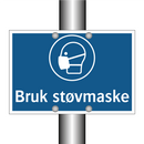 Bruk støvmaske