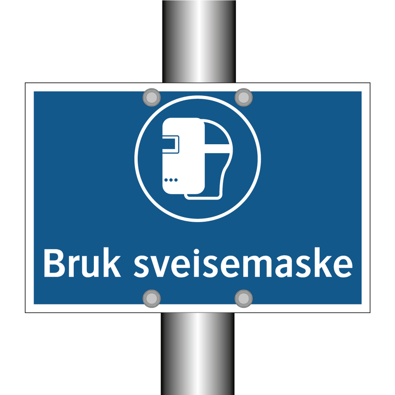 Bruk sveisemaske