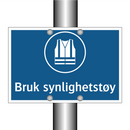 Bruk synlighetstøy