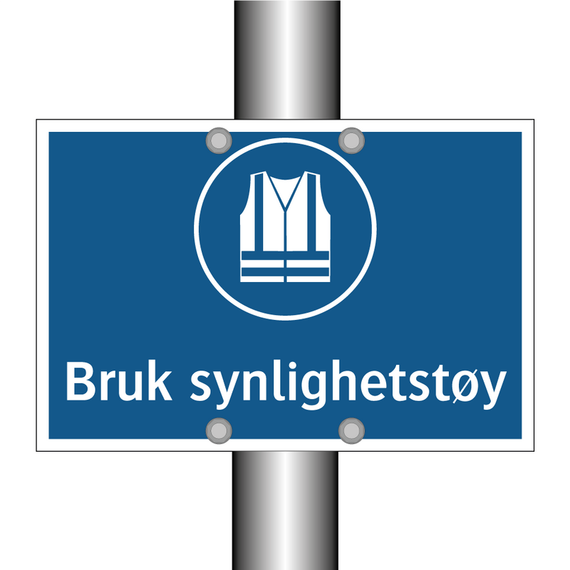 Bruk synlighetstøy