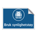 Bruk synlighetstøy