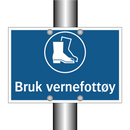 Bruk vernefottøy